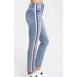 PISTOLA Nico Half Court High Rise Mom Jeans Straight Leg EUC